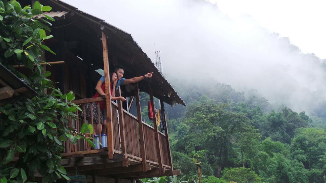 Ba Be Lake View Homestay An Ma الغرفة الصورة